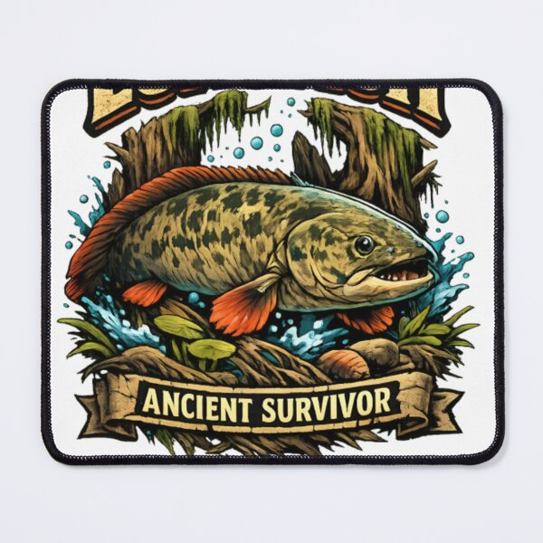 Item preview, lungfish designed and sold by CatLovers Studio.