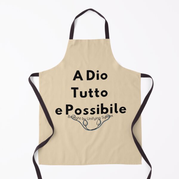Item preview, A Dio Tutto e Possible - Inspirational & Motivational Faith Items designed and sold by UnifyingSyntax.