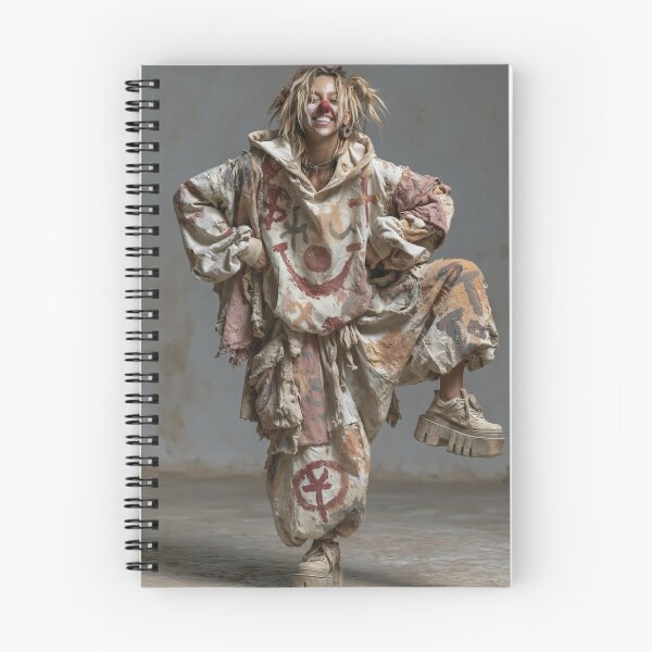 Item preview, Whimsical clown portrait designed and sold by Verademacedoart.