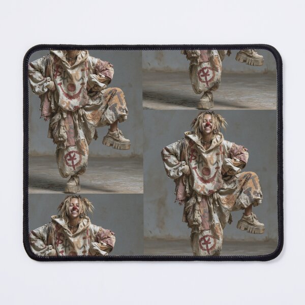 Item preview, Whimsical clown portrait designed and sold by Verademacedoart.