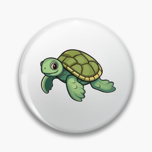 Item preview, Cute Green Sea Turtle Chibi Animal Sticker designed and sold by Jo Graphics.