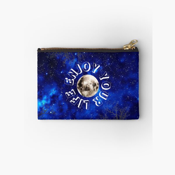 Item preview, Enjoy Your Life Full Moon Galaxy Space  designed and sold by FahdSpaceArt.