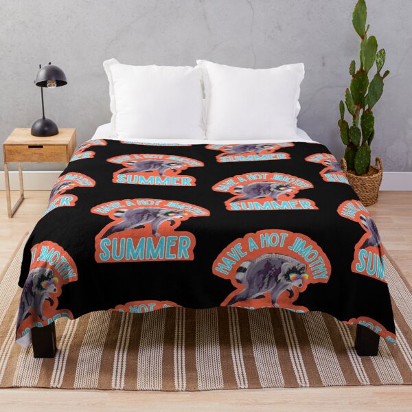 Item preview, Have A Hot Jimothy Summer Raccoon Meme Retro Seattle Sunset designed and sold by VioIneka.