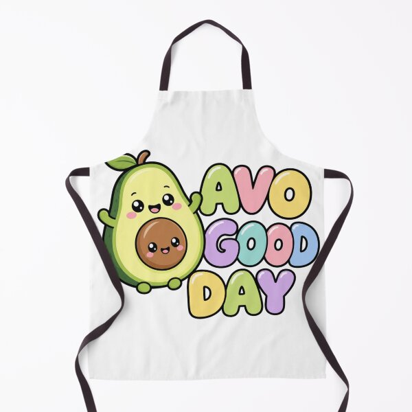 Item preview, Avo Good Day Sweet Kawaii Avocado designed and sold by BoosterShop.