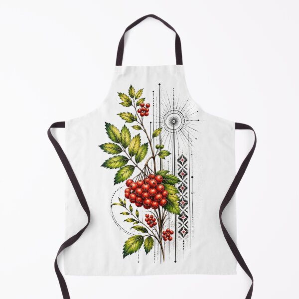 Item preview, Rowan Berries and Leaves designed and sold by PetalGarden.