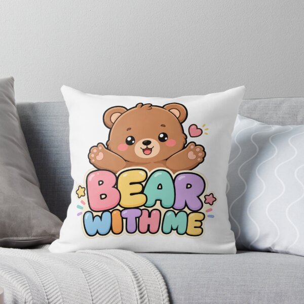 Item preview, Bear With Me Cute Kawaii Bear designed and sold by BoosterShop.