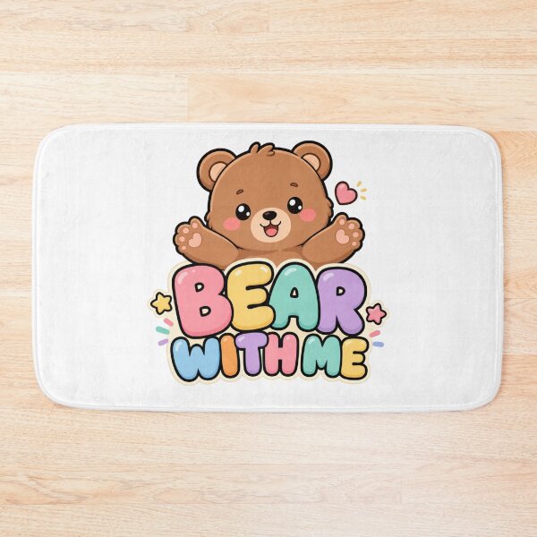 Item preview, Bear With Me Cute Kawaii Bear designed and sold by BoosterShop.
