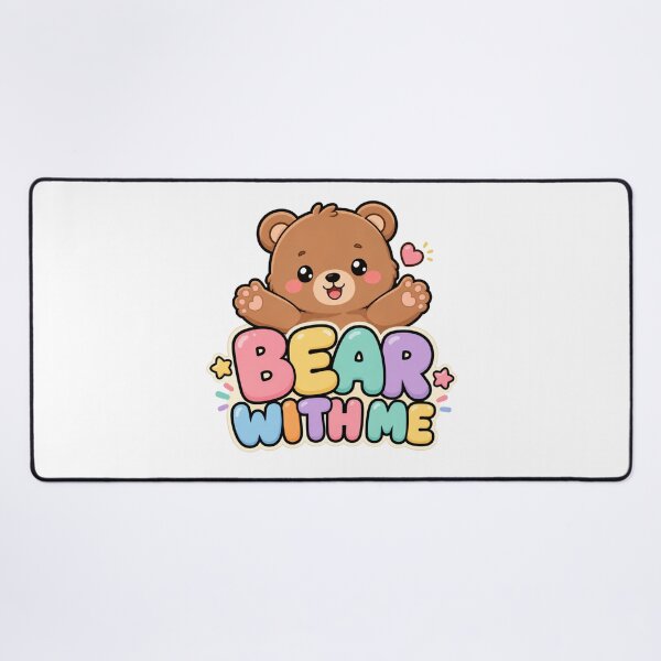 Item preview, Bear With Me Cute Kawaii Bear designed and sold by BoosterShop.