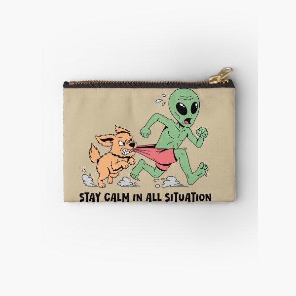 Item preview, Alien chased by angry dog designed and sold by teenlabel.