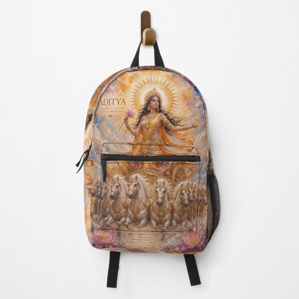 Item preview, Aditya, Goddess of the Sun painting. designed and sold by GalleryKauffeld.