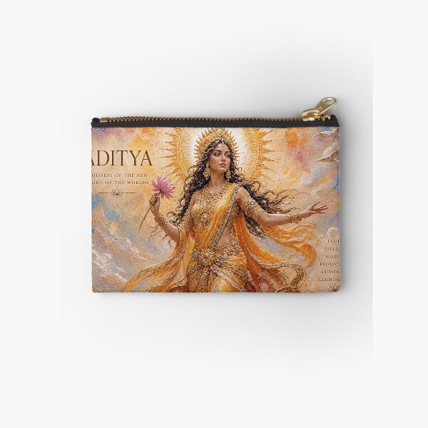 Item preview, Aditya, Goddess of the Sun painting. designed and sold by GalleryKauffeld.
