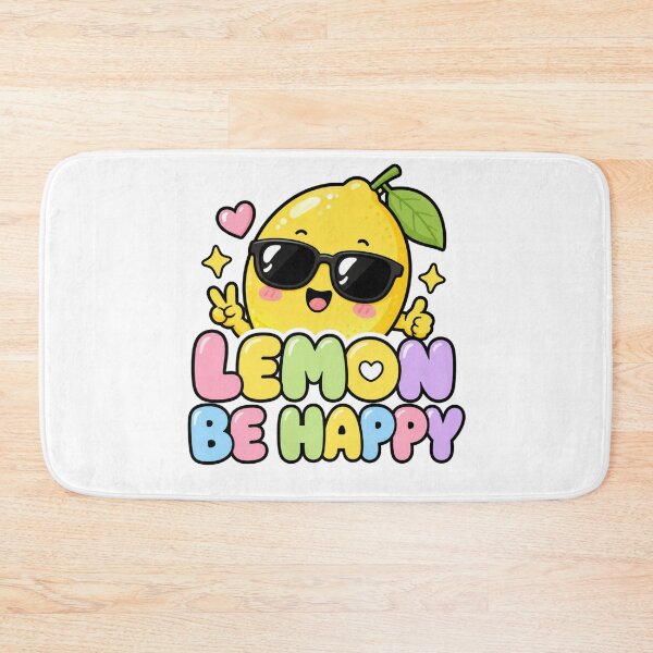 Item preview, Lemon Be Happy Sweet Kawaii Lemon designed and sold by BoosterShop.