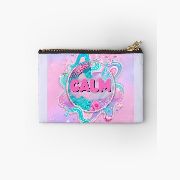 Item preview, Y2K Calm Pastel Pink Tropical Graphic designed and sold by TrinovaCreates.