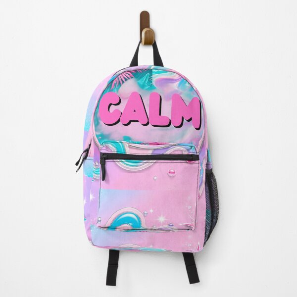 Item preview, Y2K Calm Pastel Pink Tropical Graphic designed and sold by TrinovaCreates.