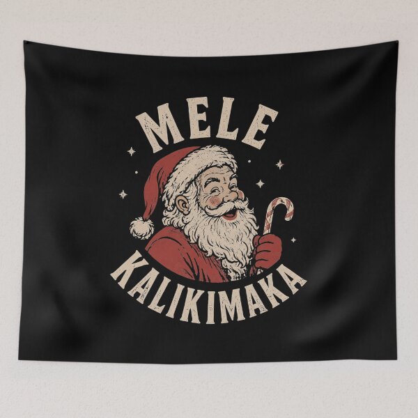 Item preview, Christmas Mele Kalikimaka Santa Shaka Hand Sign Hawaiian designed and sold by OlakunleOloroz.