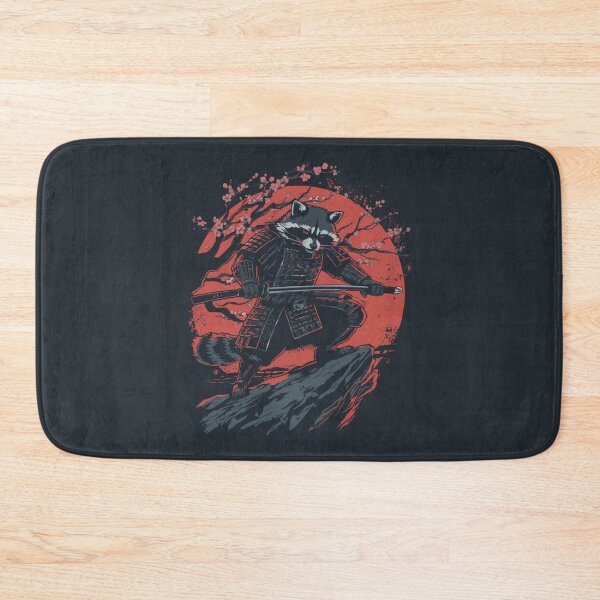 Item preview, Samurai Raccoon designed and sold by ArtCraftLab.