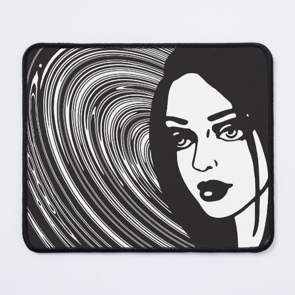 Item preview, Optical Pop Portrait of a Mysterious Woman in Monochrome designed and sold by cremedecolor.