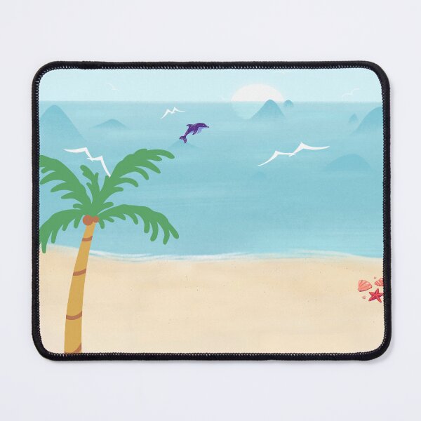 Item preview, Ocean Life Pattern | Coastal Sea Theme Illustration | Beach Aesthetic Marine Design designed and sold by Rush2Buy.