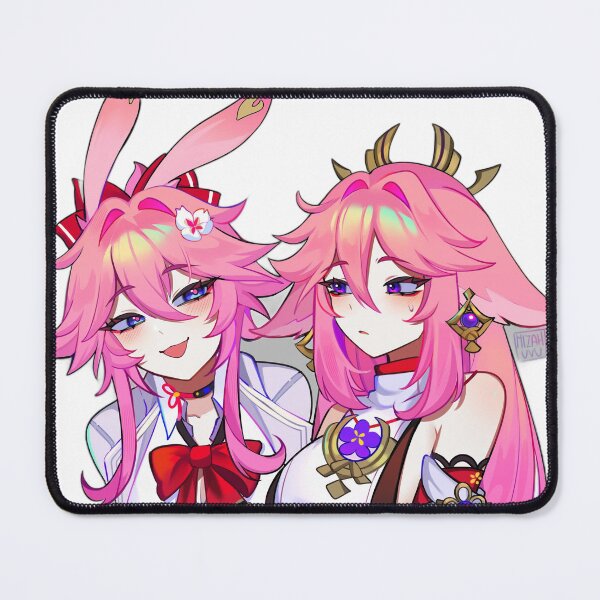 Item preview, Yae Miko and Evanescia Fox Features Honkai Star Rail designed and sold by KomiArts.