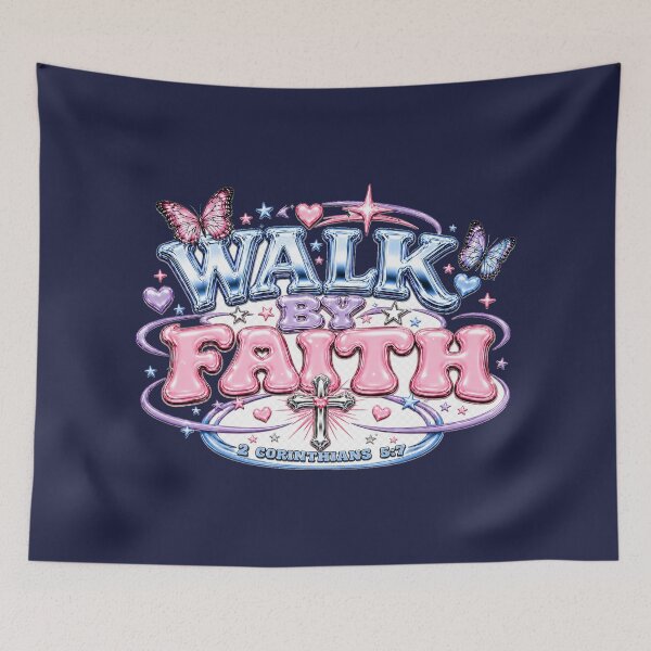 Item preview, Walk by Faith Y2K Christian Design designed and sold by PrayWear.