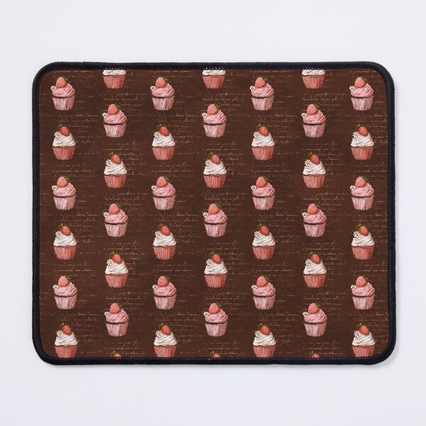 Item preview, Strawberry Cupcake Pattern designed and sold by LouieVanille.