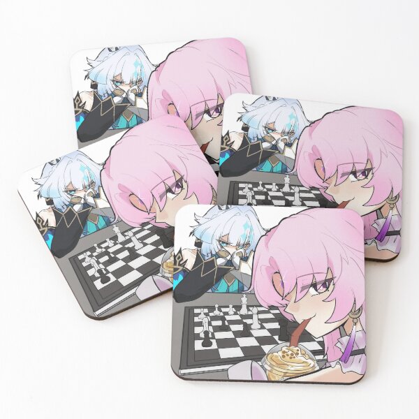 Item preview, Fu Xuan and Cerydra Playing Chess Honkai Star Rail designed and sold by KomiArts.