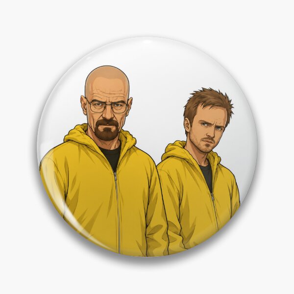 Item preview, Breaking Bad Walt & Jesse Duo designed and sold by FanFueledStickers.