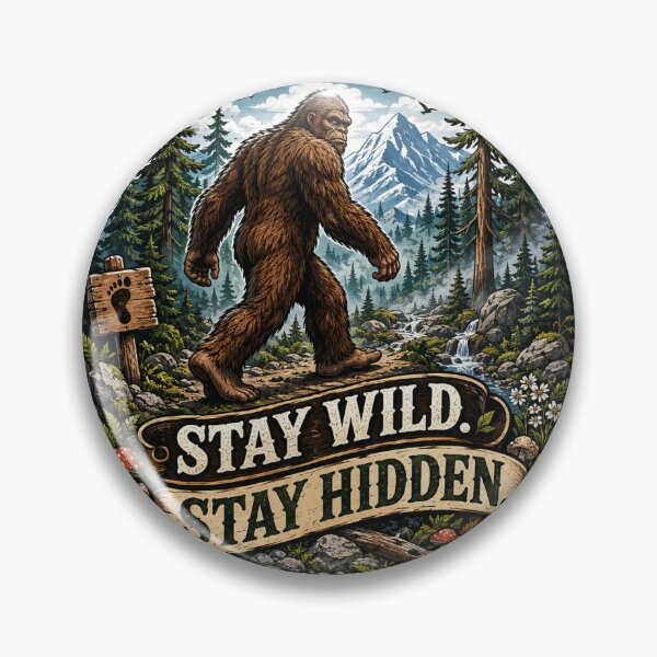 Item preview, Sasquatch - Stay Wild Stay Hidden designed and sold by SufirKapur.