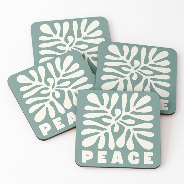 Item preview, PEACE abstract design designed and sold by HuesMeows.