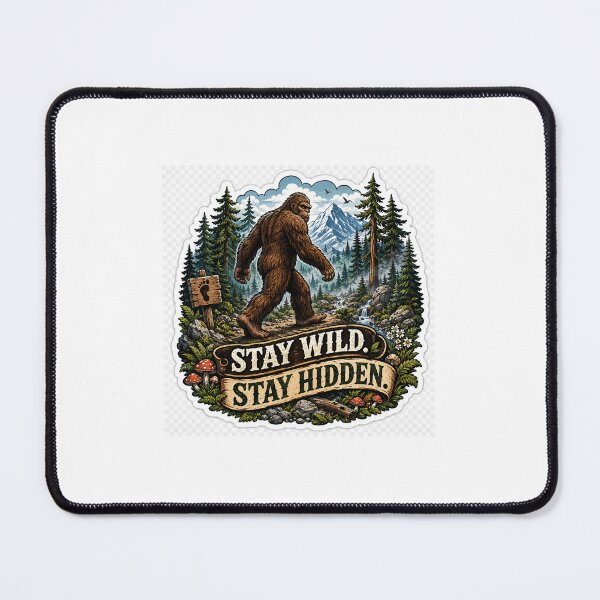 Item preview, Sasquatch - Stay Wild Stay Hidden designed and sold by SufirKapur.
