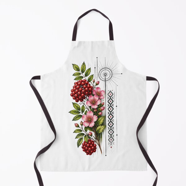 Item preview, Rowan Berries and Wildflowers designed and sold by PetalGarden.