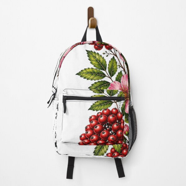 Item preview, Rowan Berries and Wildflowers designed and sold by PetalGarden.
