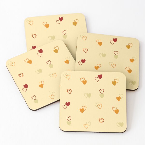 Item preview, Parejas sencillas con corazones AB designed and sold by StefanStudioArt.