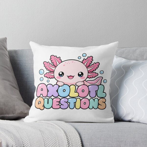 Item preview, Axolotl Questions Cute Kawaii Axolotl designed and sold by BoosterShop.