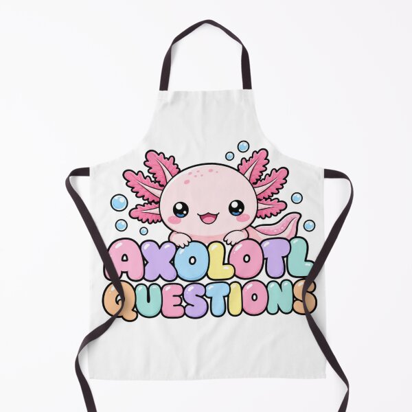 Item preview, Axolotl Questions Cute Kawaii Axolotl designed and sold by BoosterShop.