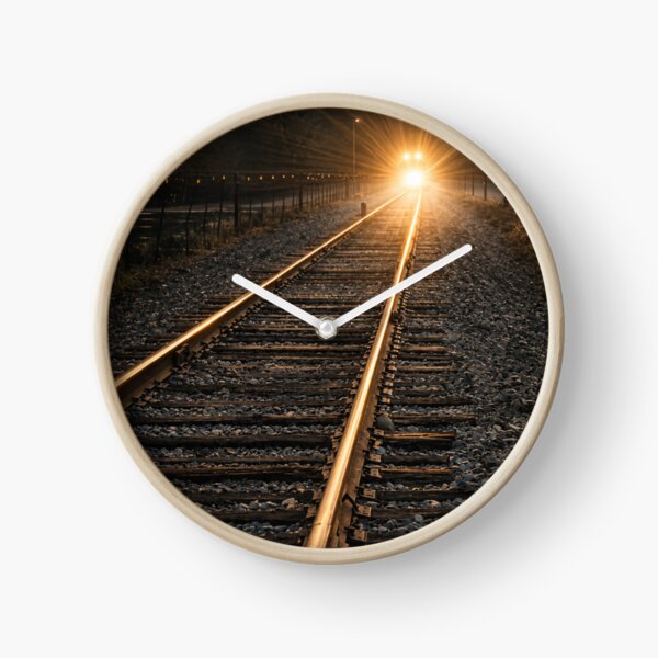 Item preview, Into the Light – Cinematic Railroad at Dawn designed and sold by Kimberly Palmer.