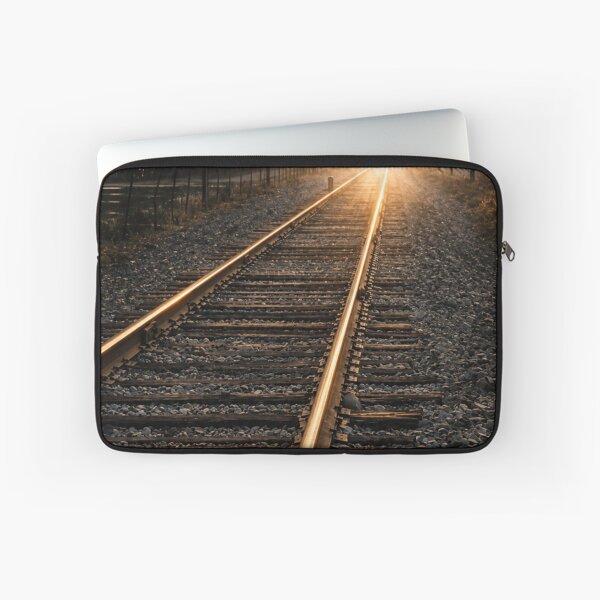 Item preview, Into the Light – Cinematic Railroad at Dawn designed and sold by Kimberly Palmer.