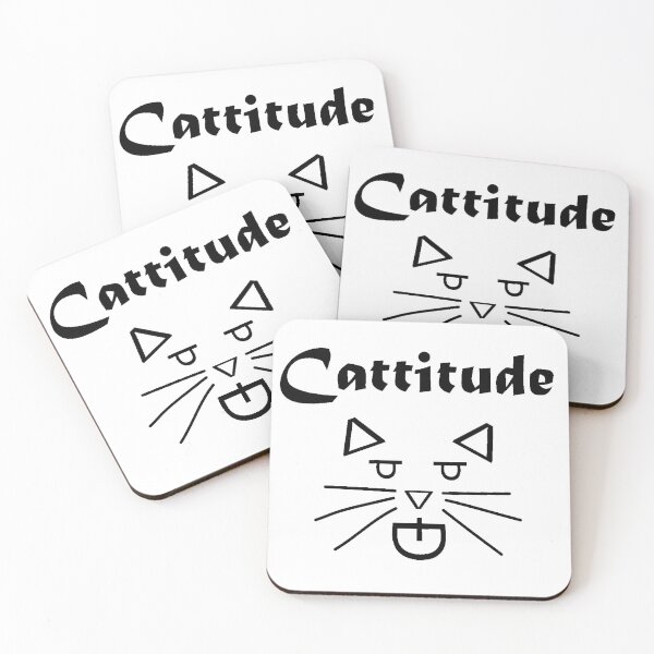 Item preview, Cattitude designed and sold by SarahJosArt.