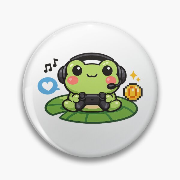 Item preview, Gamer Frog designed and sold by odkocreative.