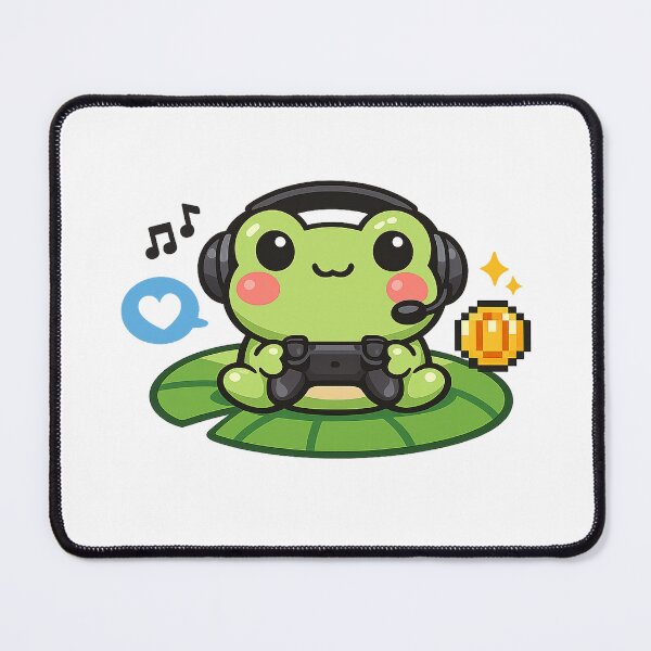 Item preview, Gamer Frog designed and sold by odkocreative.