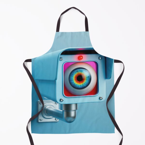 Item preview, Human Eye Security Camera – Surveillance Technology Concept Art designed and sold by WordPlayStudio.