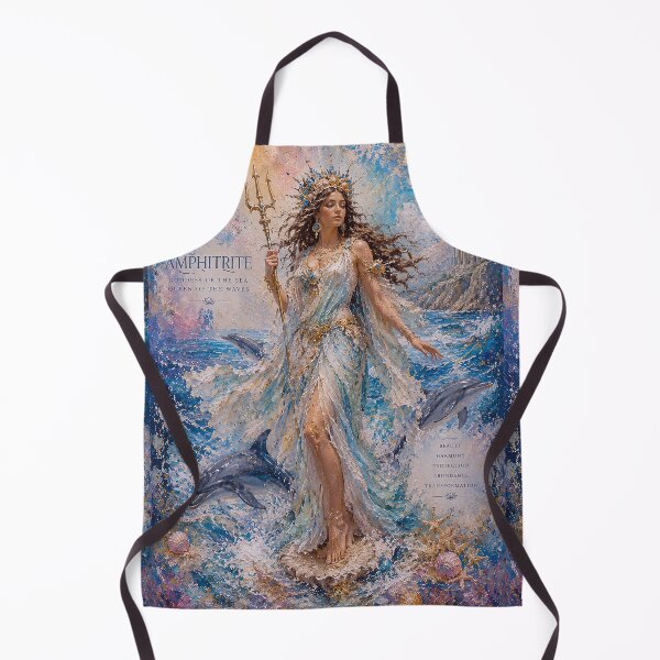 Item preview, Amphitrite, Queen of the sea painting. designed and sold by GalleryKauffeld.