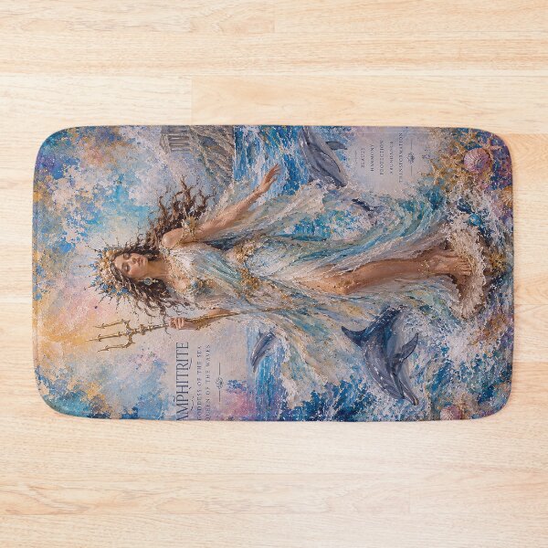Item preview, Amphitrite, Queen of the sea painting. designed and sold by GalleryKauffeld.