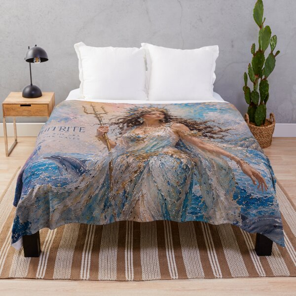 Item preview, Amphitrite, Queen of the sea painting. designed and sold by GalleryKauffeld.