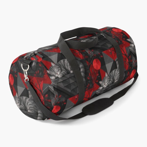 Item preview, Alley Gray Cat Sleeping on a Rooftop designed and sold by Mindworx21.