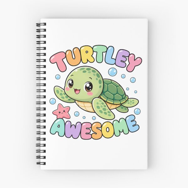 Item preview, Turtley Awesome Cute Kawaii Turtle designed and sold by BoosterShop.
