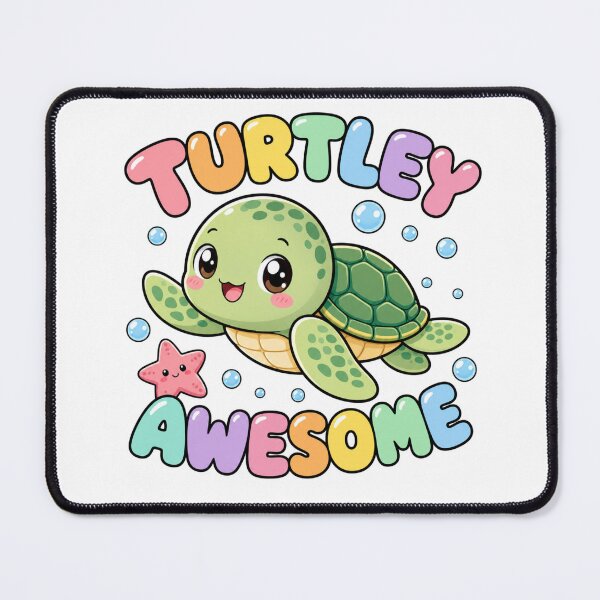 Item preview, Turtley Awesome Cute Kawaii Turtle designed and sold by BoosterShop.