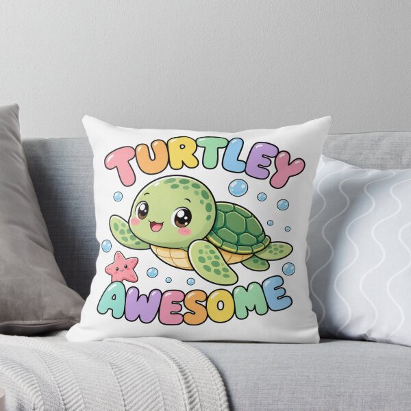 Item preview, Turtley Awesome Cute Kawaii Turtle designed and sold by BoosterShop.
