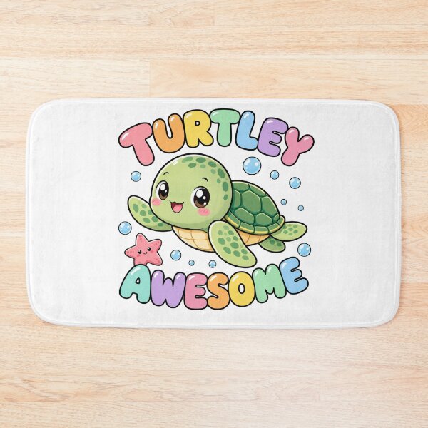 Item preview, Turtley Awesome Cute Kawaii Turtle designed and sold by BoosterShop.