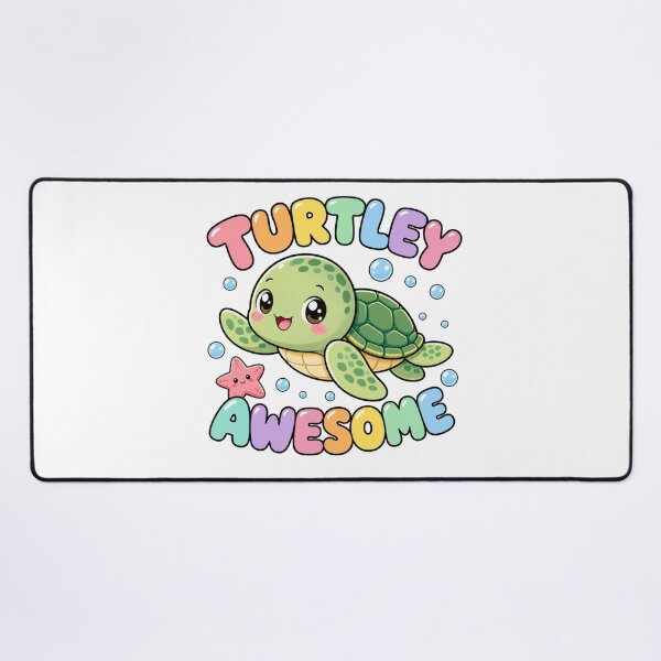 Item preview, Turtley Awesome Cute Kawaii Turtle designed and sold by BoosterShop.